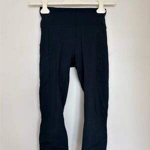 Lululemon in movement Navy High-Waist Leggings 23ins